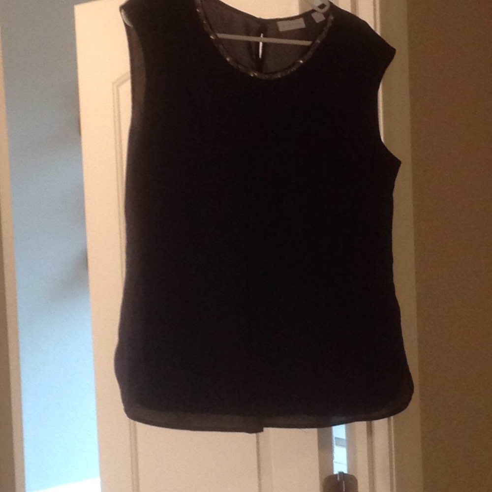 Navy blouse